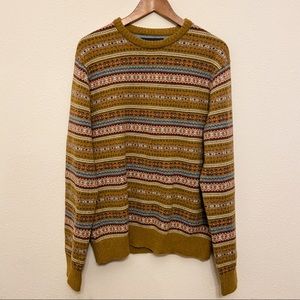 Tommy Hilfiger Wool Knit Holiday Sweater Large